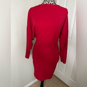 ASOS red dress